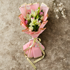 Blushing Serenity Lily & Rose