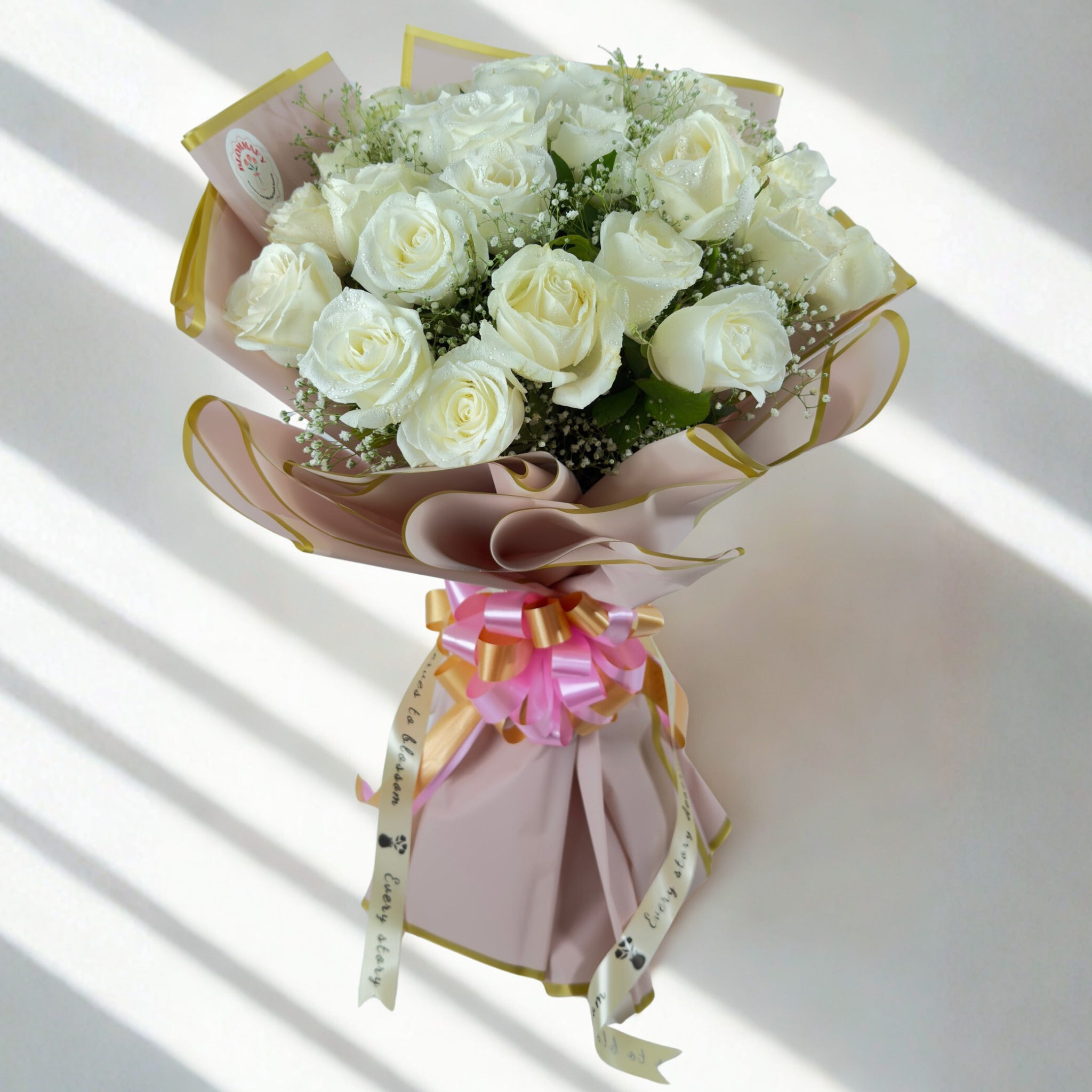 Ivory Elegance 20 Rose