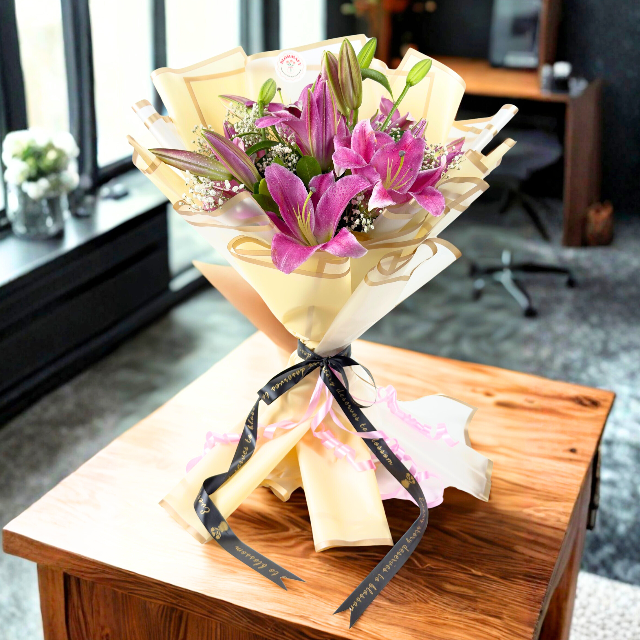 Royal Orchid Lily Elegance