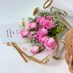 Blush Petals 15 Pink Rose