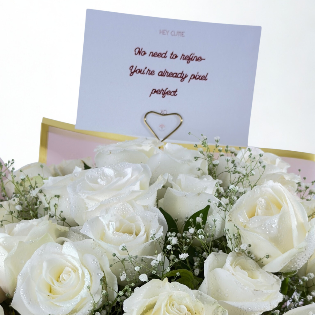 Ivory Elegance 20 Rose