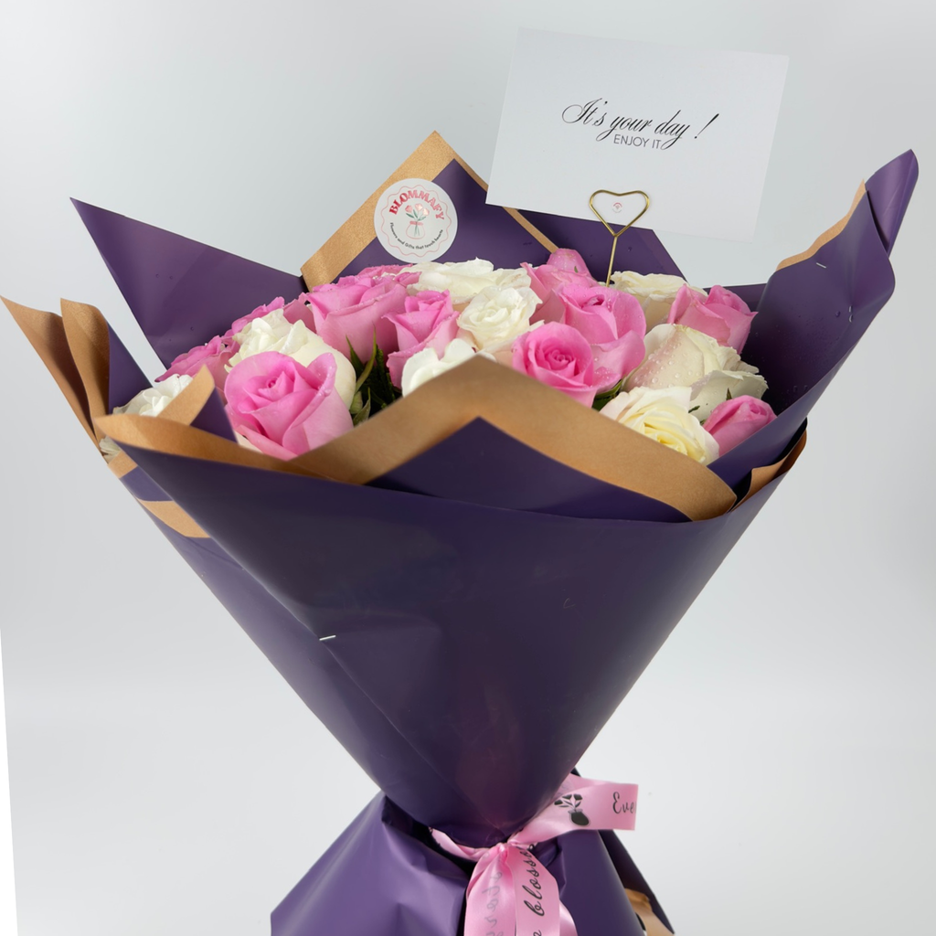 Blush Harmony 30 Premium Rose