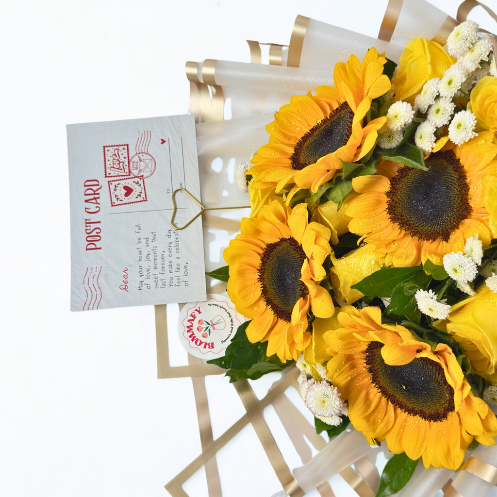 Sunflower sunshine luxe