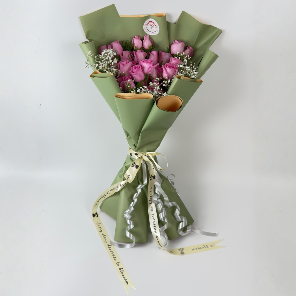 Blush Harmony 20 Pink Roses