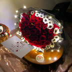 Eternal Glow 50 Red Roses