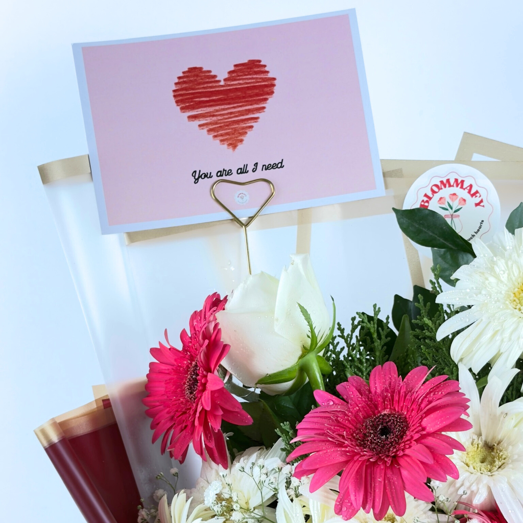 Blossom Delight Gerbera & Rose