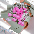 Blush Harmony 20 Pink Roses