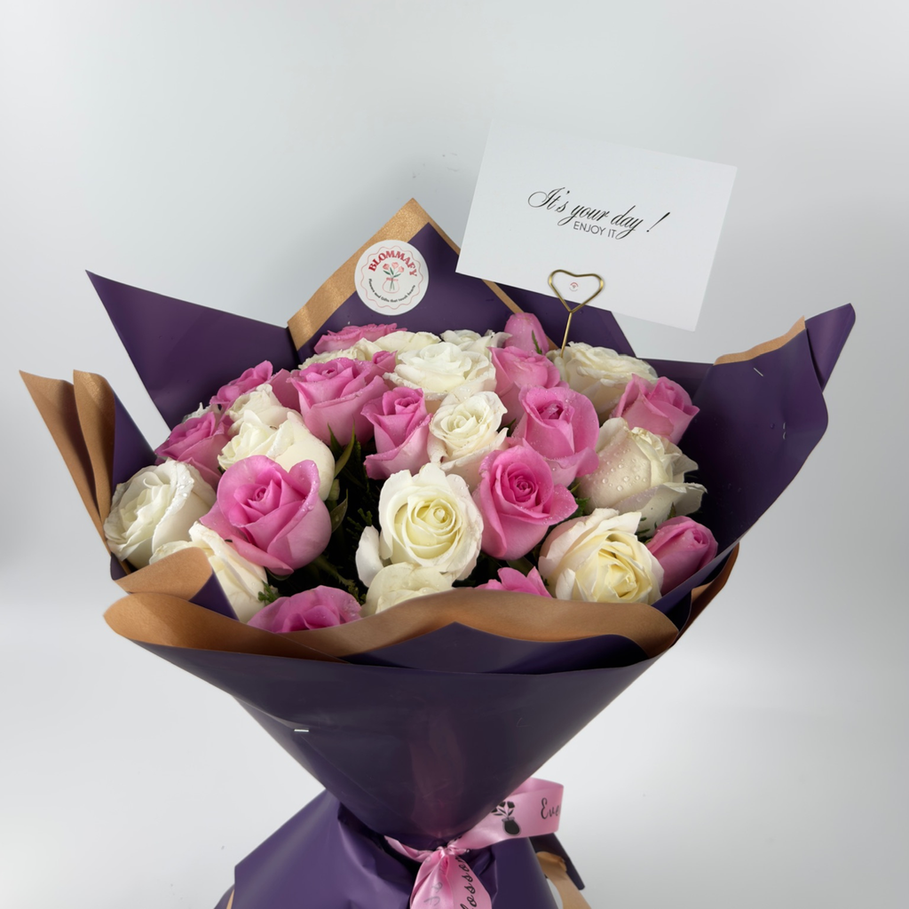 Blush Harmony 30 Premium Rose