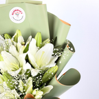 Pure Serenity White Lilies