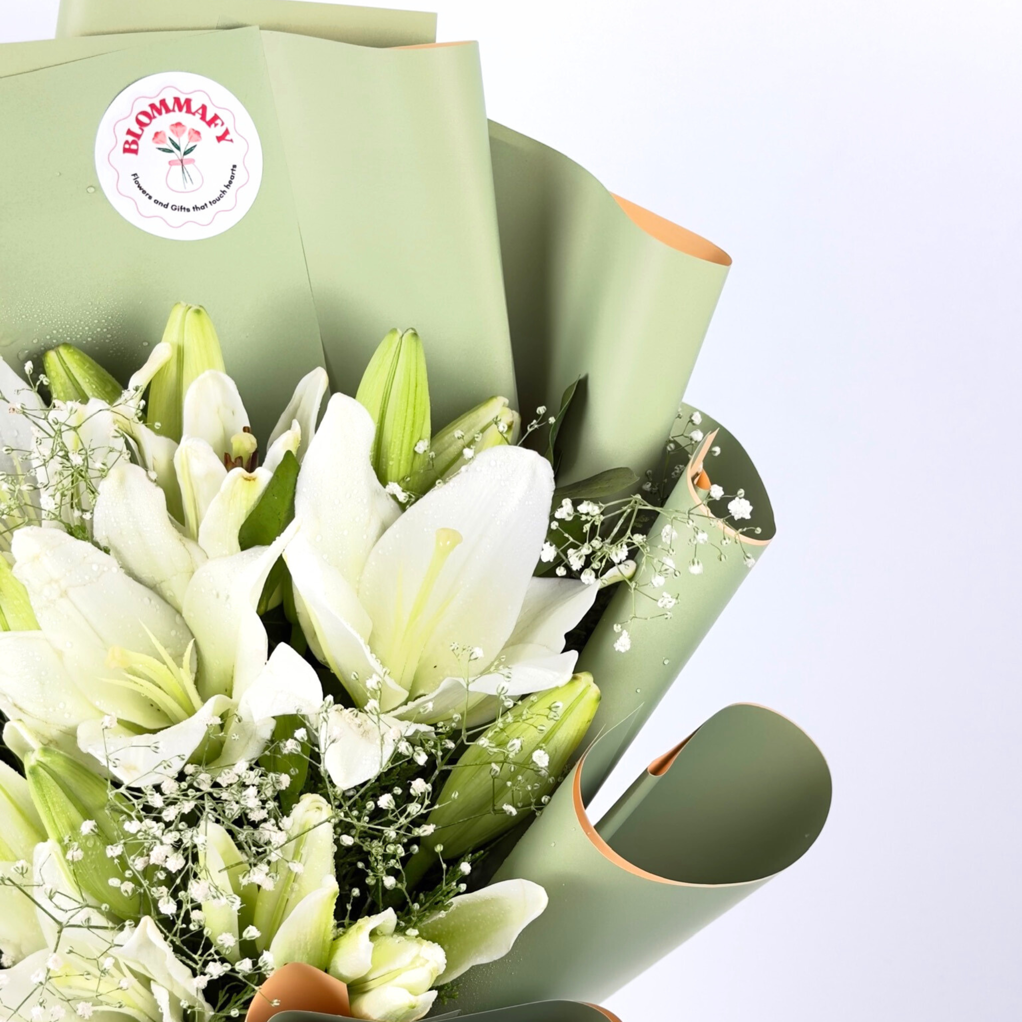 Pure Serenity White Lilies