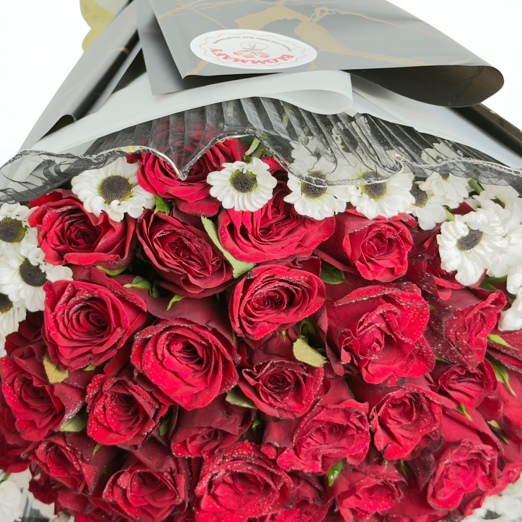 Eternal Glow 50 Red Roses