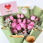 Blush Harmony 20 Pink Roses